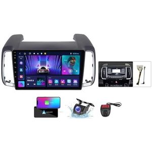 Android 13 Dubbel DIN autoradio voor Hyundai IX35 2018-2019-GPS Navi | Gratis achteruitrijcamera| 9 inch Scherm met Carplay Android Auto/FM RDS DAB/Bluetooth/SWC/DSP Stereo(A,NF-2)