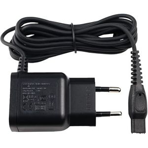 Anakel Home Scheerapparaat oplader compatibel met Philips OneBlade scheerapparaten HQ HS HC RQ AT PT MG BT BG | 15V, 5,4W, 350mAh, zwart