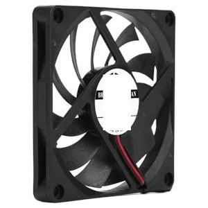 40mm 50mm 60mm 70mm 80mm 92mm 120mm DC 5V 12V 24V Axiale koeling Borstelloze motorbehuizing Stille ventilator 2PIN glijlager(DC8010,12V)