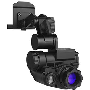 High-Pixel Nacht Monoculair, NVG10 WiFi Helm Nachtkijker 1080P Tactical Head Nachtzicht Digitale Goggles Apparaat Jacht Met Mount Gemakkelijk te bedienen, ontworpen voor buiten (Color : ADD Helmet Mo