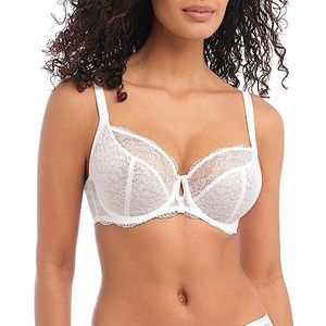 Freya Dames Fancies Onderdraad Plunge BH, Wit, 30E