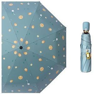 Paraplu Stormparaplu Zomer Zonnebrandcrème Stevige Automatische Paraplu Vrouwelijke Super Sterke Regen En Zon Dual-Purpose Zon Waterdichte Paraplu (Color : A, Size : 27 * 5 * 5cm)