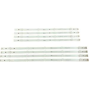 LED-strip for tv 49UK6200PSA 49UK6200 49UM7050PLF 49UJ630V 49LK5700PSC 49LJ5500 49UJ6300 49LJ5550 49UJ635T NC490DUE-AAFX1-41CA(8pcs set 1 TV)