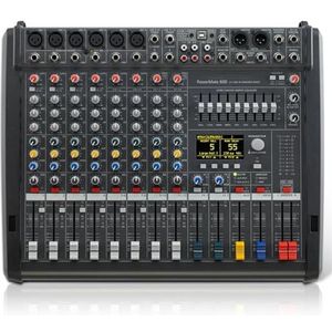 Geluidsmixconsole 1:1 Powermate PM600-3 Power Audio Mixer Console 2 * 1000W 4Ω Professioneel Aangedreven Mengen 6 + 2 Kanaals for DJ Professioneel Podium Stream miljoenen nummers