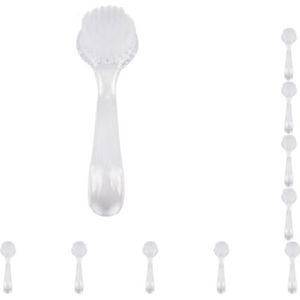 10 set van Nail Dust Borstel Verwijderen Stof Poeder Cleaner Reiniging Acryl Nagels Art Manicure Care Borstel Remover, Stijl 01