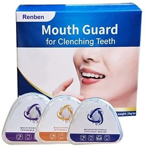 Mondbeschermer - Tandheelkundige Beugels - Verbeterde 3 Fasen - Voor Tandenknarsen en Snurken