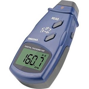 Stroboscoop, Digital Contact Tachometer LCD Digital Tachometer Electronic Photo Tachometer Max Min Last Data Memory Speedometer SM2234A