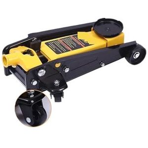 2T/3T vloer hydraulische krik Pneumatische lage profiel vloer krik Zware stalen race vloer krik met enkele zuiger hefpomp(3 Tons)