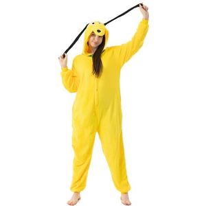 Katara 1744 Pluto kostuum voor honden, onesie, jumpsuit, eendelig, body voor volwassenen, dames en heren, als pyjama of pyjama, uniseks, veel verschillende dieren