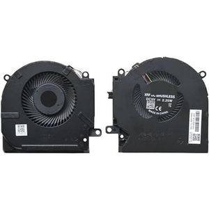 CPU/GPU-koelventilator voor HP voor Omen 15-EK TPN-Q236(GPU Fan 5V)