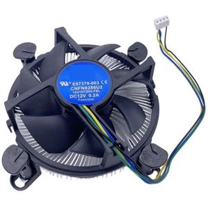 1 x CNFN8286U2 CPU-koelventilator voor socket I3 I5 I7 LGA 1150 1151 1155 1156 C0155 0,2A 12V Z33 E97379-003