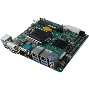alloneslife H81 Miniatuur ITX Industriële Controlemoederborden met PCIe-Groef en Gigabit Ethernet voor Ingebedde Systemen