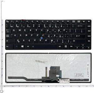 US/UK/UI/SP/FR/laptoptoetsenbord voor Toshiba voor Portege Z30-A Z30-B Z30-C Z30T-A Z30T-B Z30T-C/Z40-B Z40-A Z40-AK/AB Z40T-A R30-AK/A(GOLD)