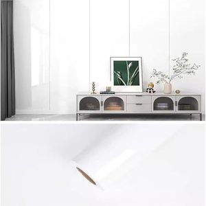 VDLLQYN, Keuken Peel Stick Backsplash Wandpaneel, zelfklevende achtergrondmuur decoratief ，Zelfklevend behang(Wit)