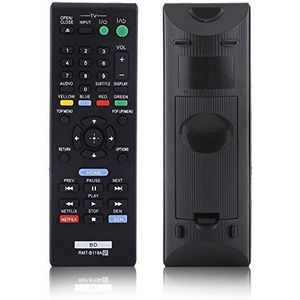 Blu-ray Player Afstandsbediening RMT-B119A voor Sony, Universele Afstandsbediening Vervanging voor RMT-B119A Blauwe Ray Player