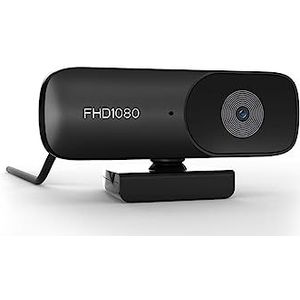 Webcam, Webcam FHD 1080P 60FPS H.264 Autofocus Webcam Met Microfoon Privacy Cover for Desktop Laptop PC Meeting Streaming Web Camera USB(C90 1080P)