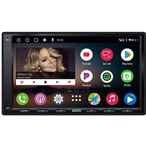 [NIEUW] ATOTO A6 PF A6G2A7PF 7 inch dubbel-DIN Android Dashboardvideo, Compatibel met Draadloze CarPlay en Android Auto, Dubbele Bluetooth, WiFi/BT/USB-tethering internet, HD LRV, 2G+32GB