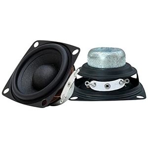 GatherTOOL 2 stuks DIY 12 W draagbare luidspreker met volledig bereik 2 inch 4/8 ohm Hifi Bluetooth desktopluidspreker Hifi stereo BT luidspreker thuisbioscoop luidsprekerdeel (kleur: 2 stuks 8 Ohm)