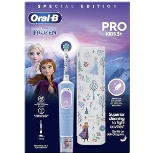 Oral-B PRO Kids Frozen Giftset Kind Roterende-oscillerende tandenborstel Meerkleurig