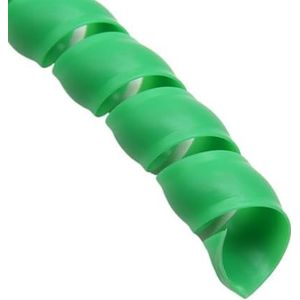 Kabelmouw, Spiraalvormige kabelbinder organizer, veelkleurig, meerdere maten(Grün,ID 8mm 5 Meters)
