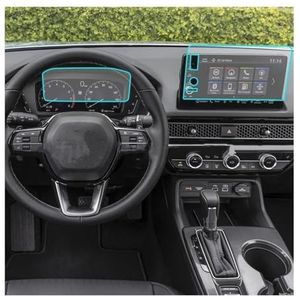 Displaybeschermfolie Voor 11e Generatie Voor Civic 2021 2022 Auto-instrument GPS Navigatie TPU Beschermfolie Navi