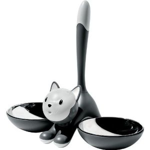 A di Alessi Tigrito Kattenbak, Grijs