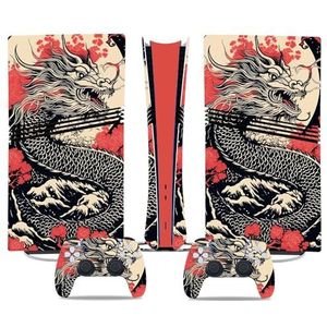 Voor PS5 PRO Skin Digital Edition Console En Controller Vinyl Cover Skins Wraps Krasbestendig, Compatibel Met Voor PS5 Digital Edition Pro 34934 Geen Schuimvorming Bubbelvrij