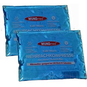 all-around24 Set van 2 warm/koud kompressen, multifunctioneel, herbruikbaar, magnetronbestendig