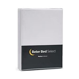 Beter Bed Select Molton - Matrasbeschermer 120 x 210/220 cm - Matrashoes - 30 cm - Wit