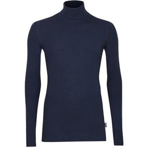 Dilling Heren coltrui van merinowol, Donkerblauw, S