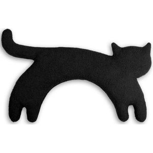 Leschi Nek Warmtekussen Minina de Kat - zwart