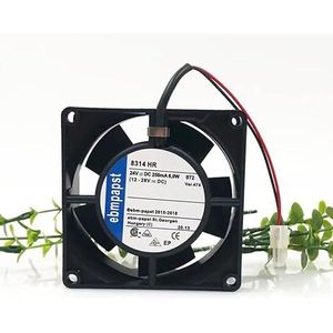 8314HR 24V 245MA 6.0W 80 * 80 * 32MM 2-wire frequency converter fan