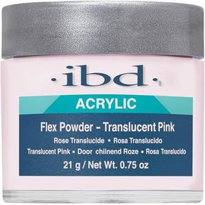 IBD Translucent Pink Powder gelnagels, 15 g