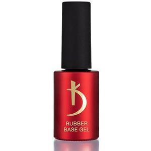 K Professional Rubber Base Gel - Base Coat Gel Polish UV LED Soak Off - Base Coat Nail Polish highly resistant, even coating, easy to apply and remove - 15 ml