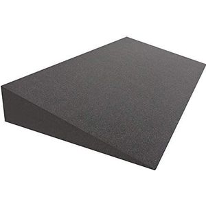 Dibapur® Wedge Kussen Matrassen (zonder overtrek) Matraswig Matrasverhoging Hoge lagersleehak voor bed (B 60 x D 45 x H 15 / 1cm))