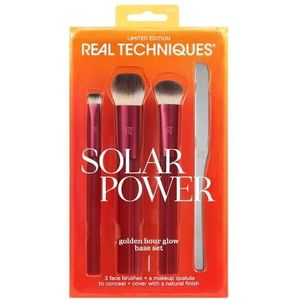 Solar Power Gold Hour-Glow Base Set. REAL TECHNIQUES