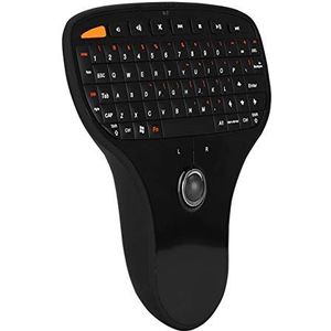 Wireless Smooth Mini Keyboard Mini 2.4G Trackball Ultralicht voor TV en Computer