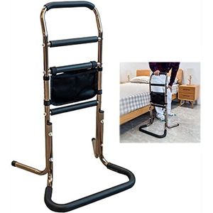 Bed Rails voor Ouderen met Verstelbare Hoogtes, Hulpmiddelen voor Ouderen, Gehandicapten, Zwanger-Gemakkelijk om op te staan, Bank of Toilet Opstaan(B)