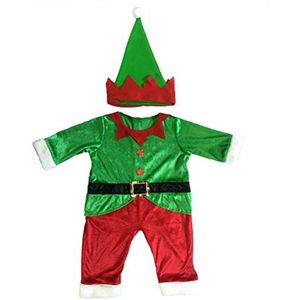 1 Set Kerstkostuum for kinderen Cosplay Kleding Feestkleding Kerstdecoratie Creatieve accessoires