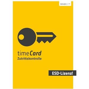 timeCard (v. 10) - Abonnement-Lizenz (1 Jahr) - 10 Mitarbeiter