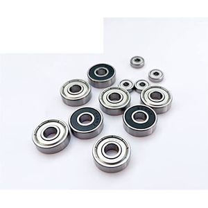 2 Stuks Diepe Groove Bal Bearings 6000 6001 6002 6003 6004 6005 6006 6007 6008 ZZ 2RS (Maat: 6004 2RS 20x42x12)