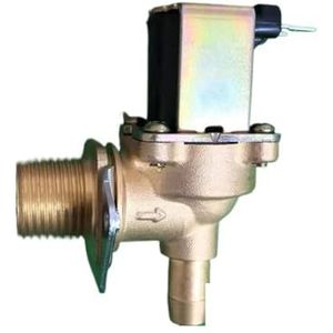 G1/2 TO12MM Standaard Gesloten Electric Messing Solenoid Valve Magnetische Schakelaar DC 12V 24V AC 110V 220V Solar Hot Water Valve (220V)