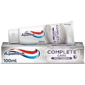 Aquafresh Complete Care Whitening Fluoride Tandpasta, 100 ml (1 stuk)