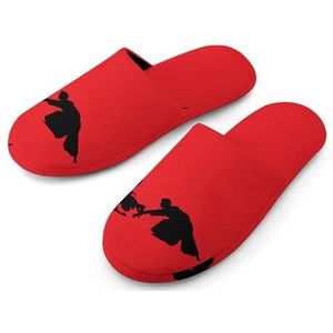 Japanse Judo katoenen pantoffels voor dames, huisschoenen, wasbare pantoffels voor dames, maat 40-41 (9-10)