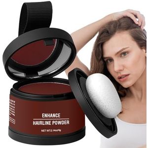 Haarlijnpoeder voor dames, haarpoeder,Root Cover-up haartextuurpoeder, inclusief applicator | Langdurige dekking Hair Shading Tool Concealer voor het bijwerken van grijs haar