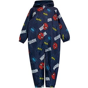Marvel Jongens Regenpak Spider-Man Blauw 92