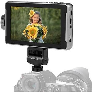 Cameramonitor, DC-550 5.5 Inch 4K Draagbare Camera Studio Monitor Touchscreen Veld 3D LUT Directeur Monitor 1920x1080(Non-touch screen)