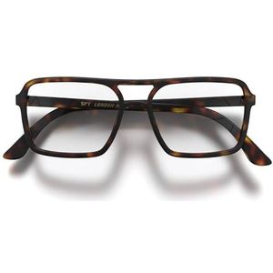 London Mole® Spy leesbril | Coole vierkante lezers in pilotenstijl | Heren dames unisex | Veer scharnieren