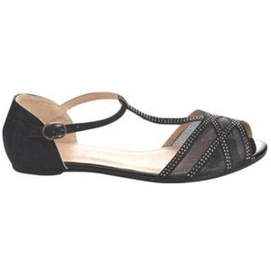 BKYWJTR6 Dames nieuwe zomermode schoenen gesp enkelriem platform open teen sandaal gladiator schoenen, zilver, 36 EU