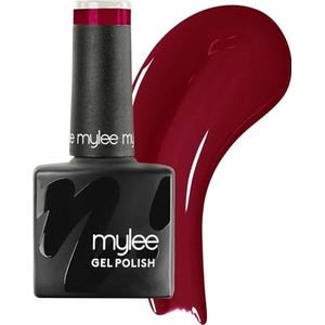 Mylee Gel Nagellak 8ml [Kiss Kiss] - UV/LED Soak-Off Nail Art, Manicure en Pedicure, Professioneel en Thuisgebruik, Langdurig, Vegan & Cruelty-Free [Red Range]